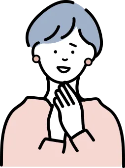 相続で悩んでいる女性イラスト