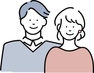 空き家活用の相談イラスト